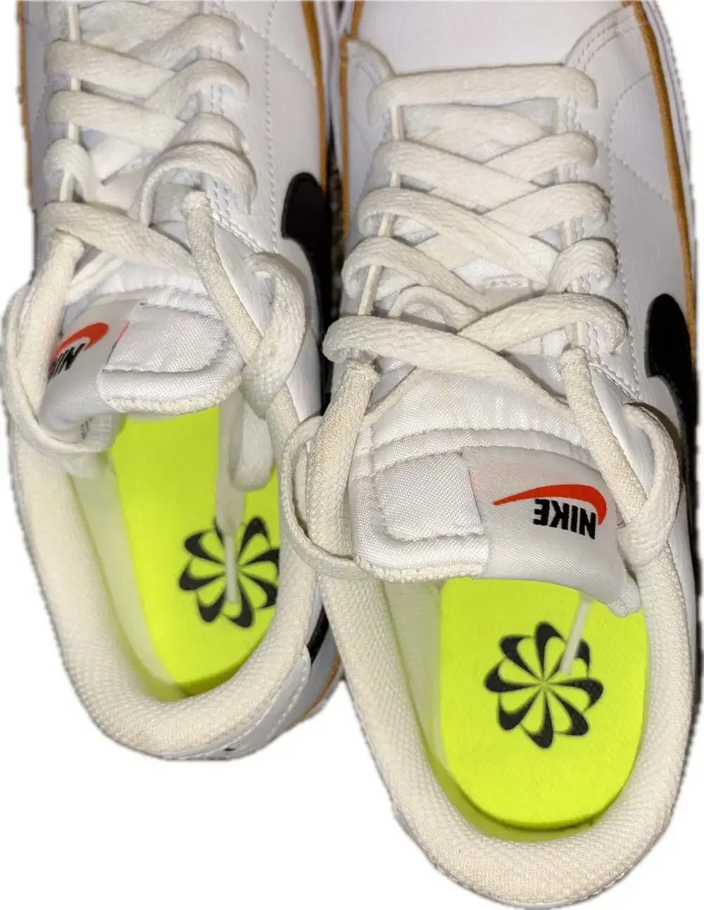 Nike Court Legacy Next Nature Women's White/Desert Ochre/Black Dh3161-100 - Picture 4 of 5